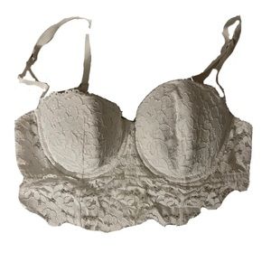 H&M lace bustier corset top NWOT